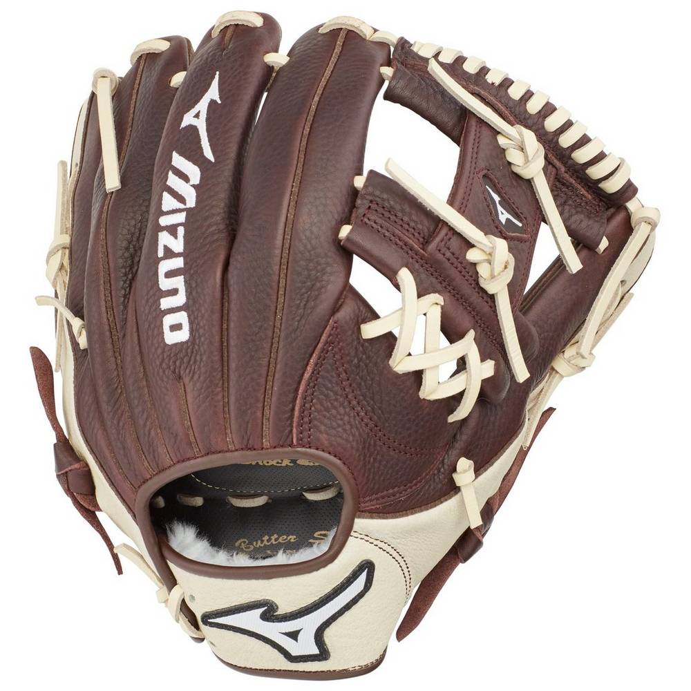 Mizuno Franchise Series Infield 11.75" Férfi Kesztyű Kávé/Titán RLX296308